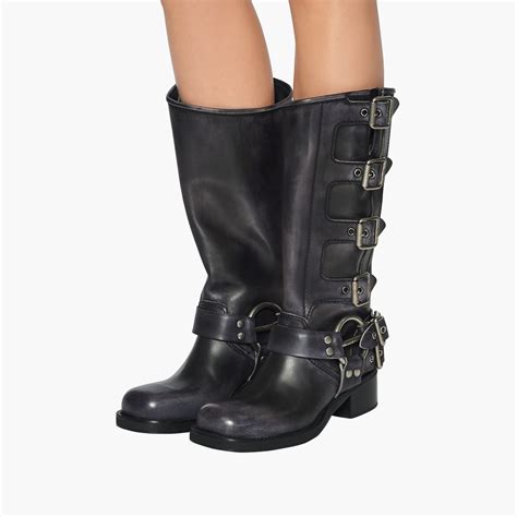 miu miu motorcycle boot|miumiu biker boots.